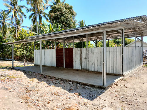 School reconstruction in Indonesia