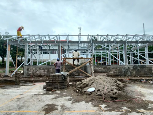 School reconstruction in Indonesia