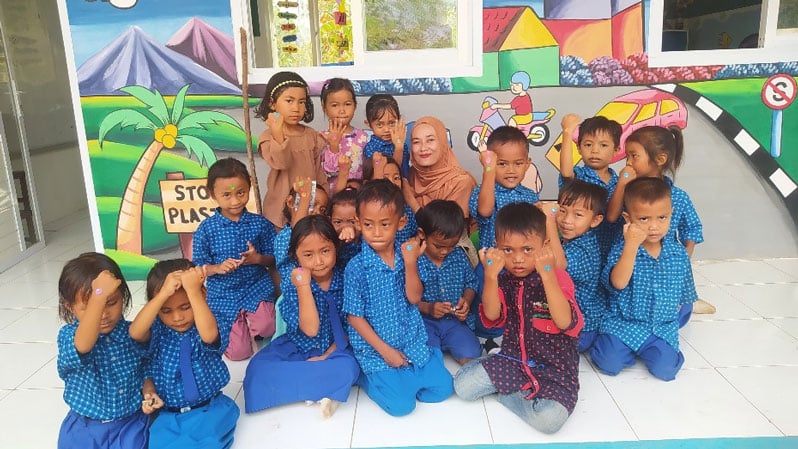 My students all love to learn English