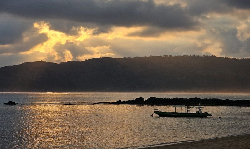 Sunset in Lombok